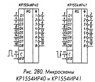 Микросхемы серии КР1554