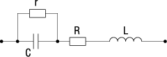 Эквивалентная схема конденсатора 